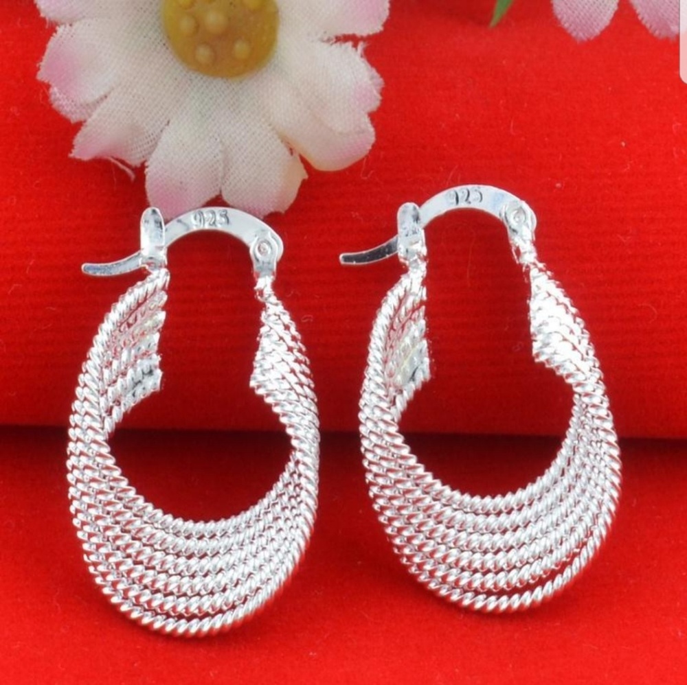 925 Silver Earrings NWOT - Picture 1 of 3